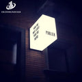 Advertising Light Boxes Signage Display LED Signboard-Stainless Steel Acrylic Eco-friendly Wall-mounted Outdoor Use 3-Year