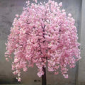 Red Artificial Cherry Trees Artificial Wedding Trees Wedding Table Centerpiece Flowers Event Party Decoration
