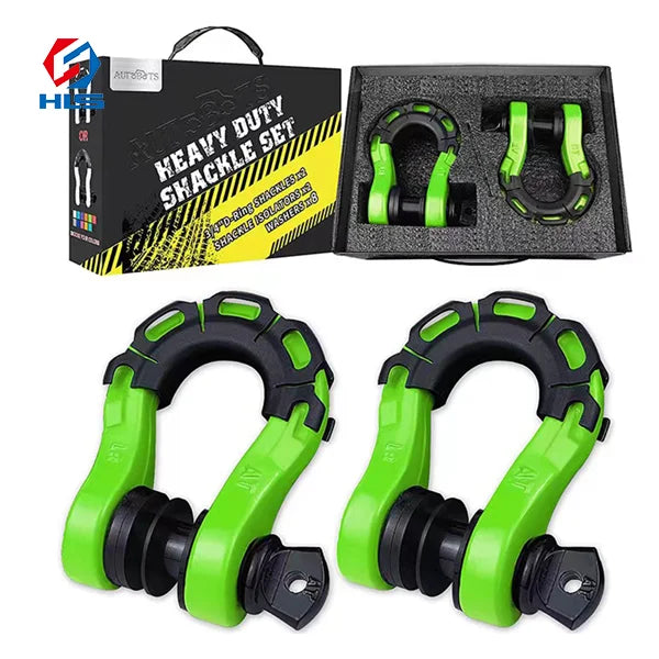 8 Tons New Condition Off-Road Winch Accessory Carbon Steel D Ring Shackle for Heavy Industry Vehicle