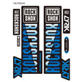 Mountain Bike Front Fork Sticker a Variety of Colors to Choose PVC Material Creative Sticker