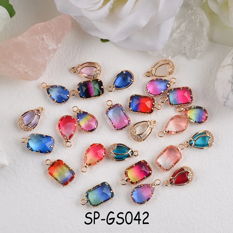 Wholesale 3D Full Rhinestone Nail Art Jewelry Nail Charm Nail Accessories