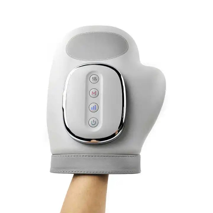 Wireless Electric 5-Level Air Pressure Electric Hand Massager 3D Airbag with Finger Joints Relaxing Palm Finger Hand Massager