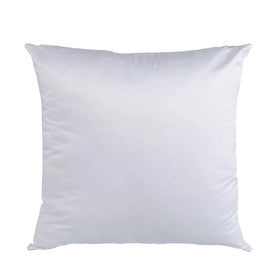P-03 Hot Selling 40x40cm Custom Pillow Case Satin Sublimation Polyester Pillows Covers Full-White Pillow Case