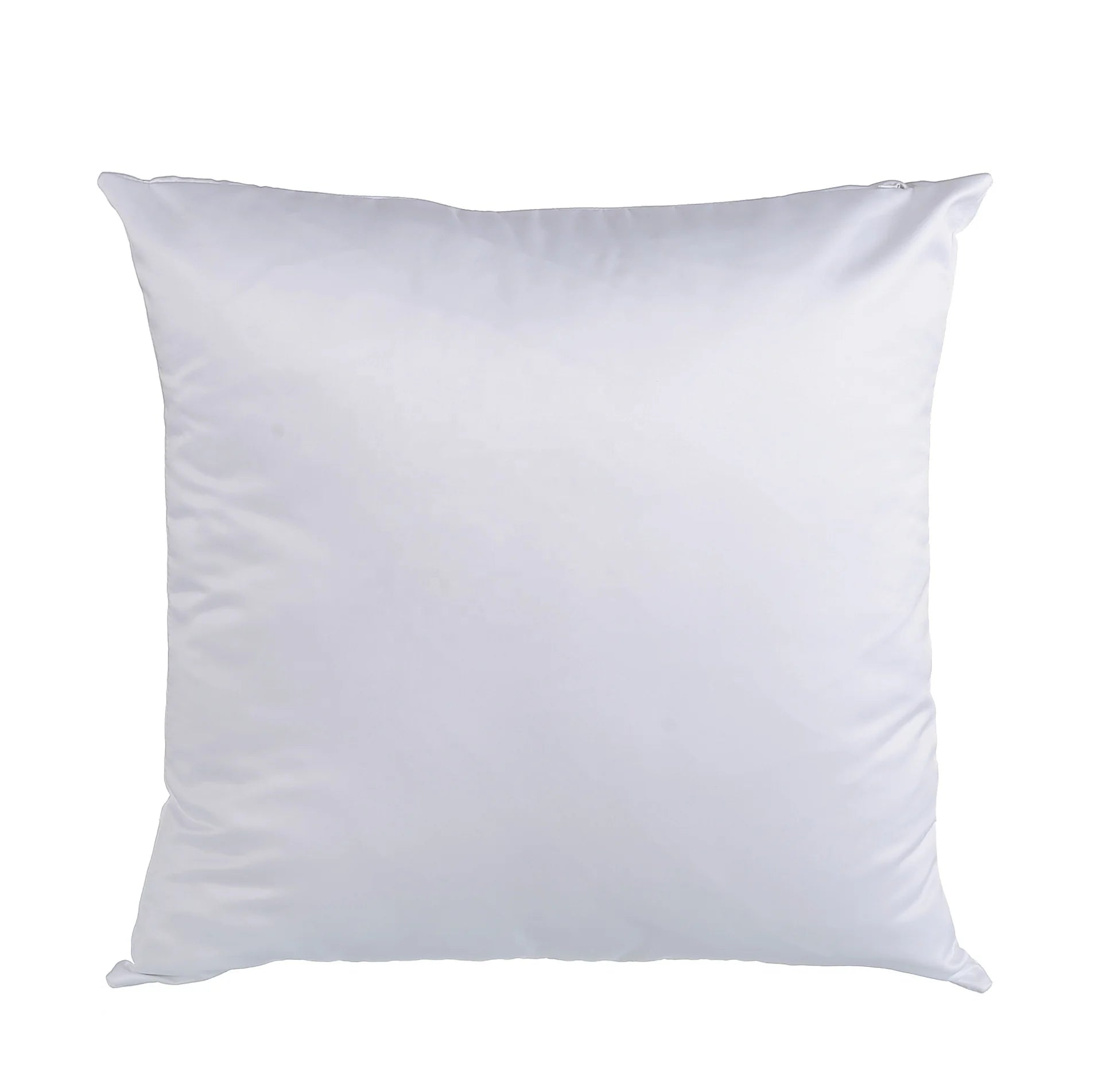 P-03 Hot Selling 40x40cm Custom Pillow Case Satin Sublimation Polyester Pillows Covers Full-White Pillow Case