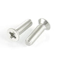 White Painted Zinc Plated Full Thread Coarse Thread UNC Steel Phillips Drive Flat Countersunk Head Metric Machine Screws ISO9001