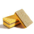 CK018 Wholesale Biodegradable Natural Cleaning Dishes Sponges High Absorbent Kitchen Scouring Sisal Cellulose Sponges