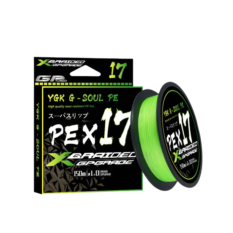 New Upgrade X17 Braided PE Fishing Line 100m/150m/200m Multifilament Wire Super Strong Floating Line for River Fishing