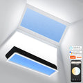 Artificial Skylights 300*1200mm 100W LED Skylight Panel Nanotechnology Sunlight Sky Indoors Blue Sky Light