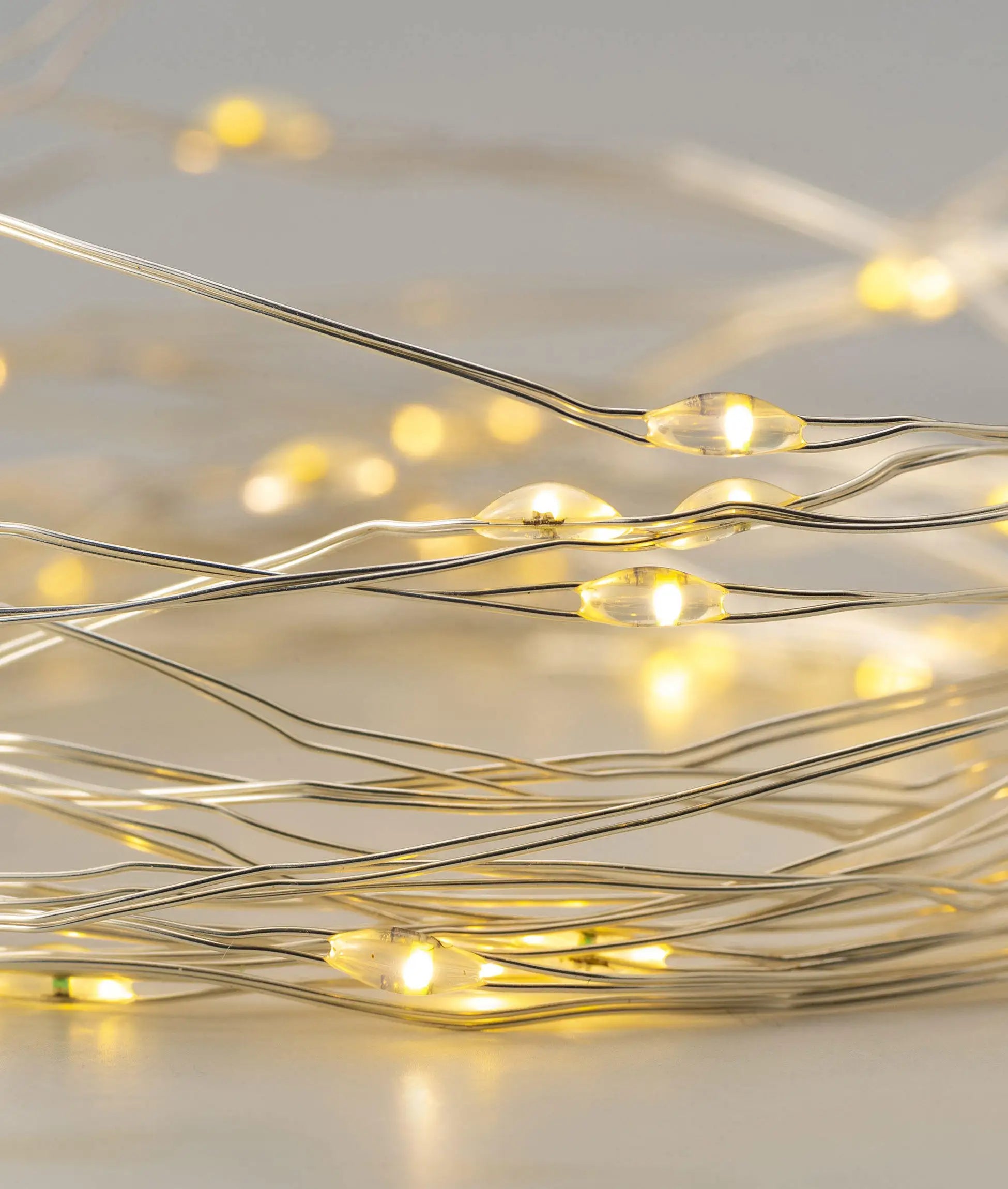 Wholesale 50L Battery Micro Copper LED String Lights Christmas Decoration From Factory Strength
