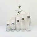 Wholesale Frosted Black Measuring Serum Glass Dropper Bottle 5ml 100ml Capacities Paper Cardboard Tube Cosmetic Packing Box
