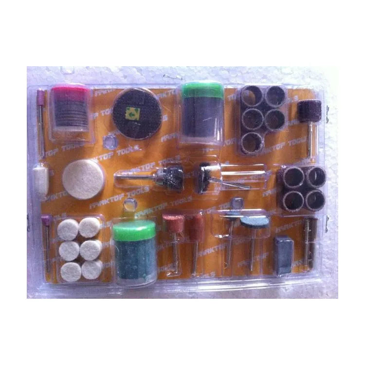 Set of 105pcs Rotary Tool Accessories Abrasive Tool Bits Diamond Wheels Sanding Cutting Discs Mini Die Grinder Drill Bits Kit