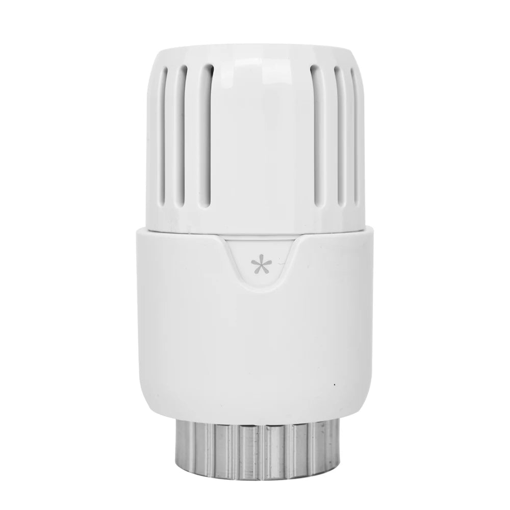 Avonflow White Body Plastic & Brass Head TRV Thermostatic Radiator Valve