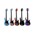 USA DDP Support | Akama Mini Groove Electric Bass Guitar for Beginners & Students