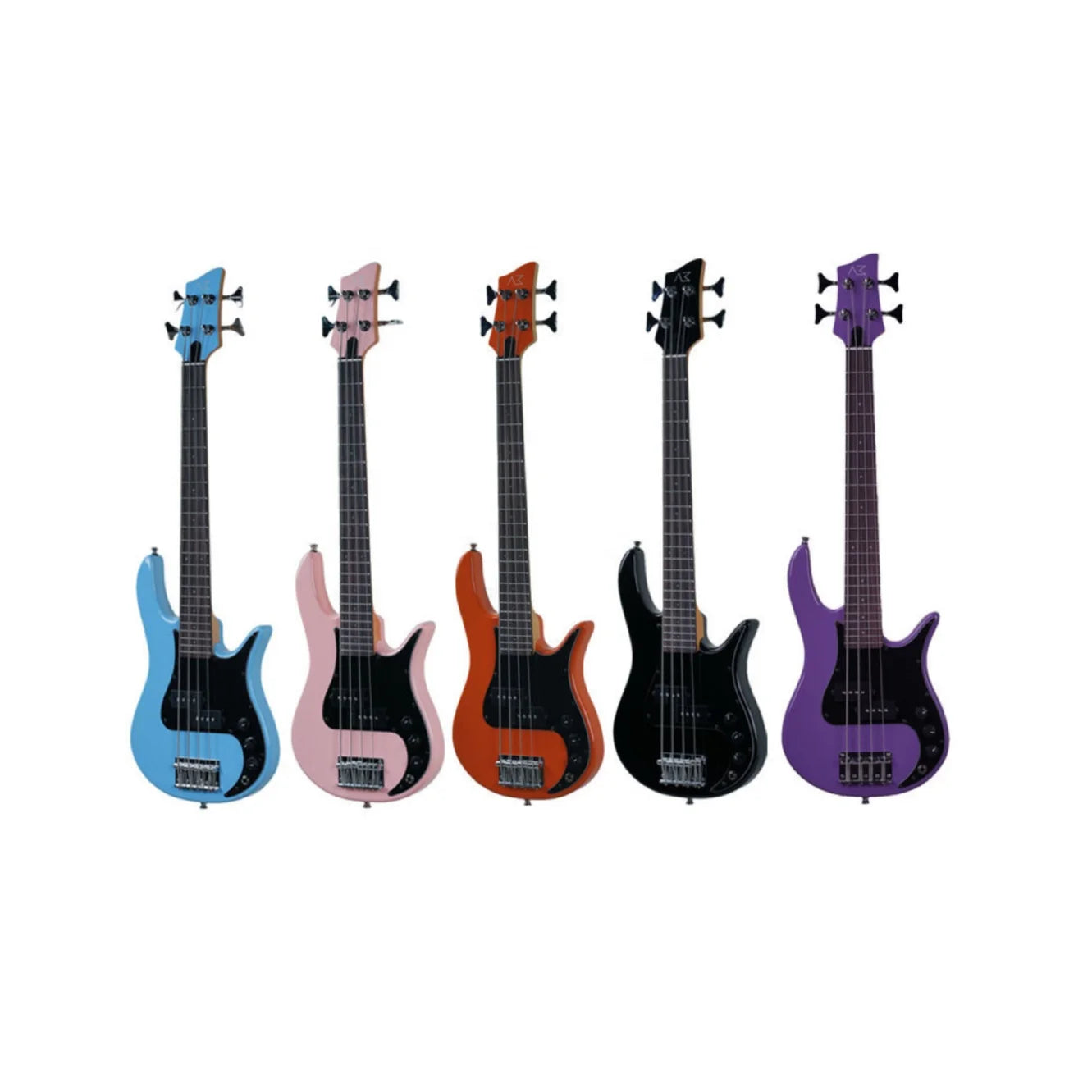 USA DDP Support | Akama Mini Groove Electric Bass Guitar for Beginners & Students