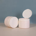 High Quality China Supplier 300ml Pet Round Flip Cap Jar Eye Cream Jar Flat Travel Kit Sample Sack Jar