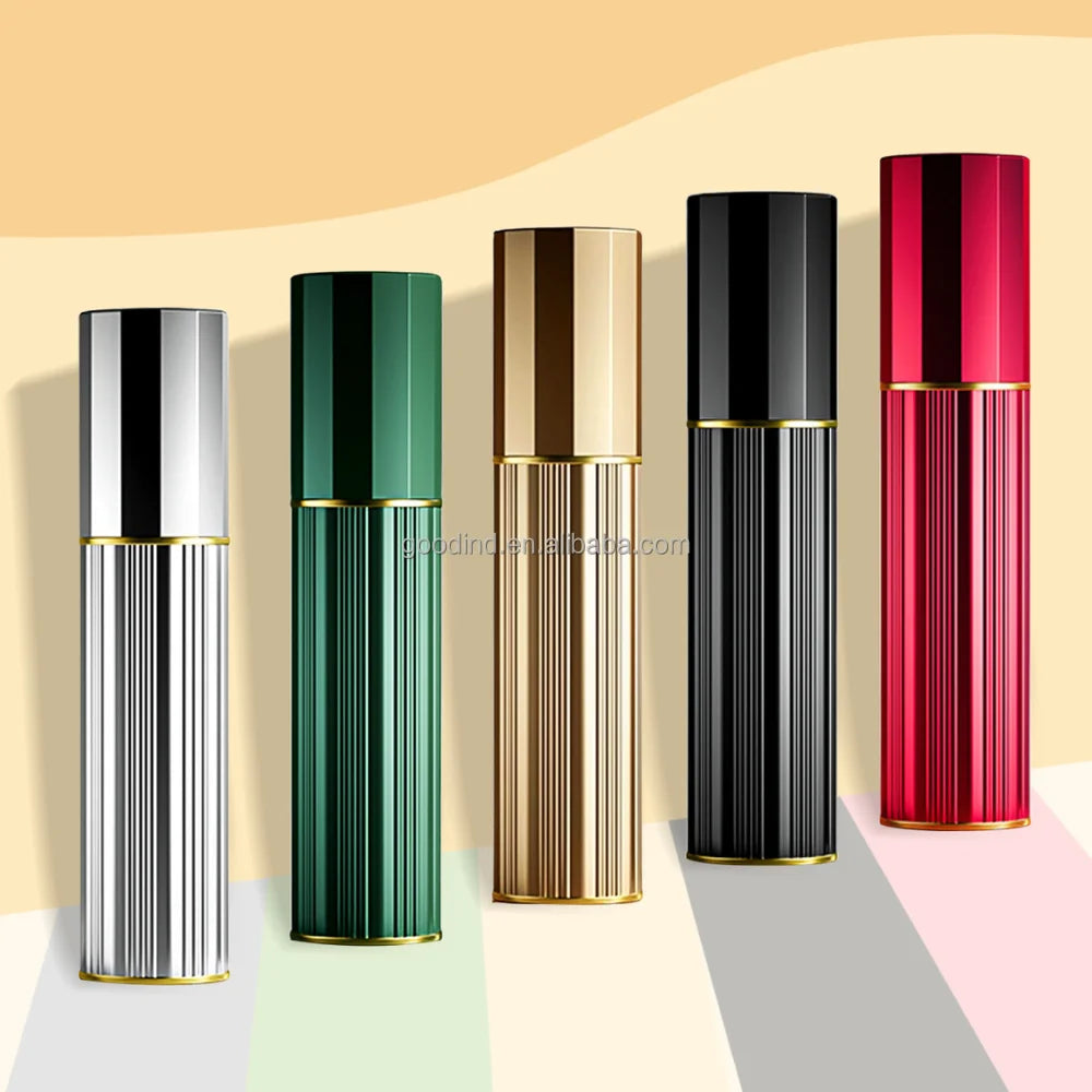 Portable 5ml Refillable Travel Perfume Atomizer with Aluminum Alloy Pump Sprayer