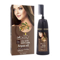 Argan Oil Hair Dye Shampoo for Fast Dyeing Hair Anti Dandruff Nourishing Cream with Private Label Organic Herbal Shampoo