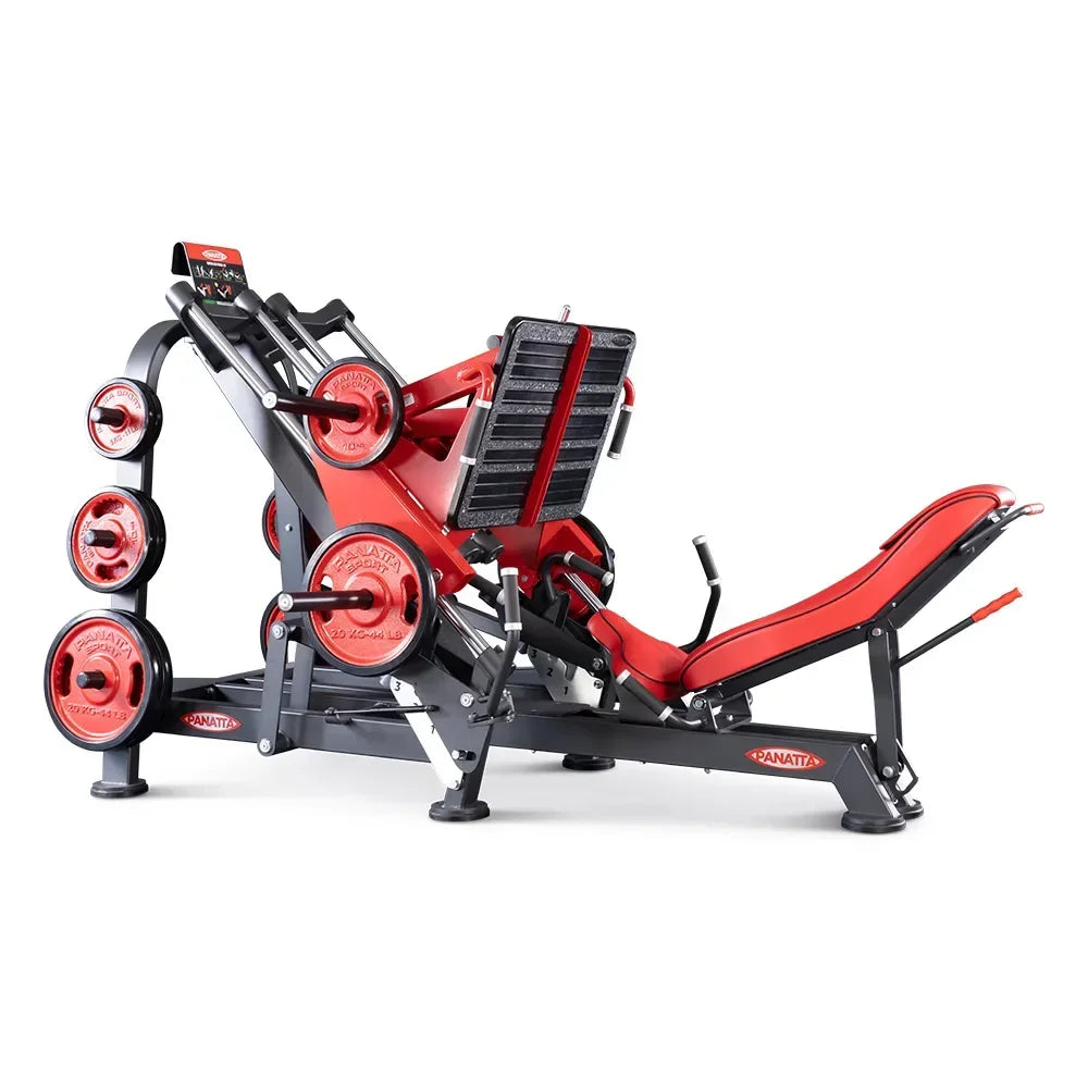Strength Plate Loaded Split Body LEG PRESS 45 Degree DUAL  Gym Equipment
