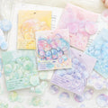 30 Stickers Per Pack Fantasy Bubble Island Collection Color Themed Handbook Materials 6