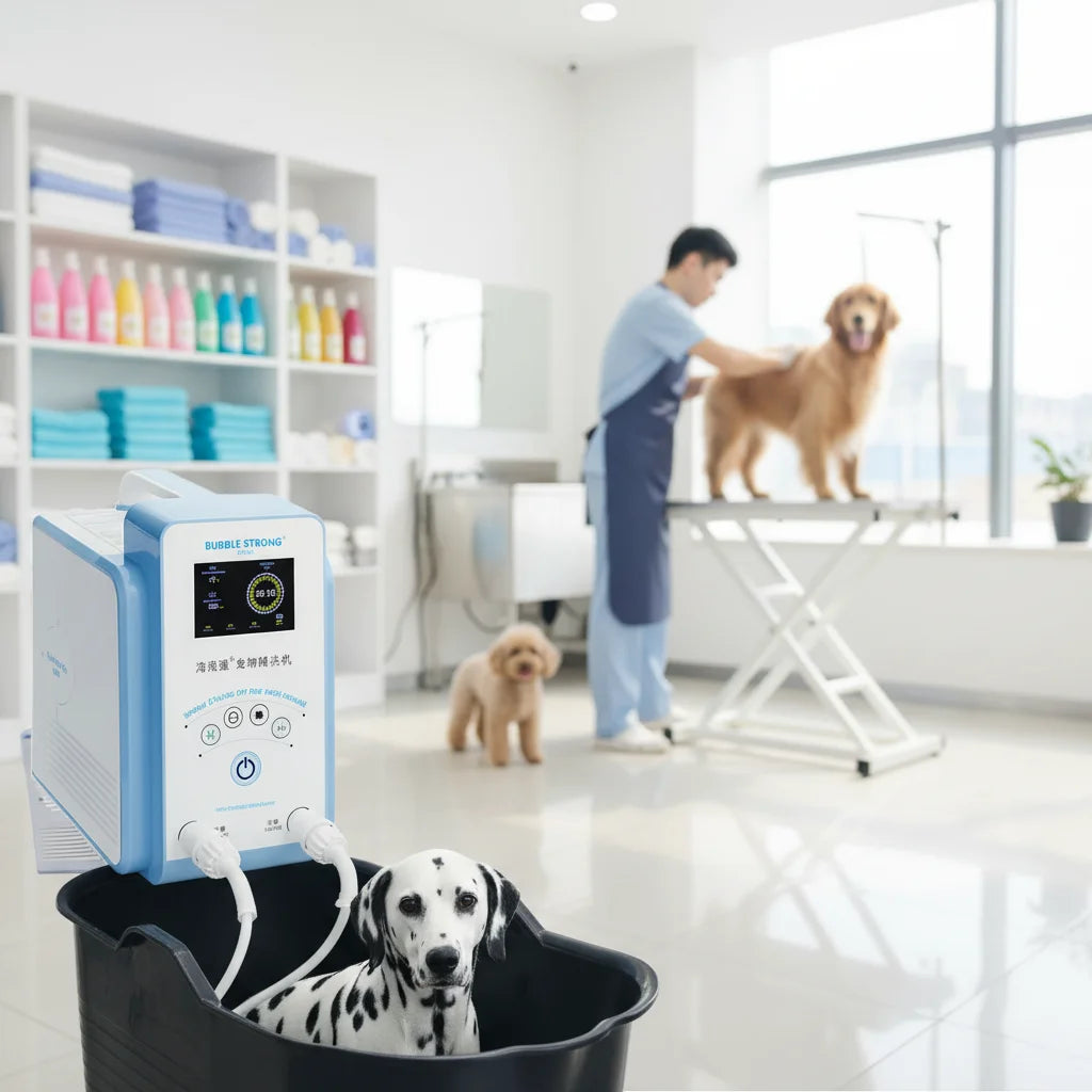 Bubble Strong Nano Bubble Milky SPA Pet Fine Wash Machine