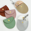 Fashion Luxurious PU Leather Jewelry Pouch Bag Jewelry Package Box Snap Button Jewelry Pouch