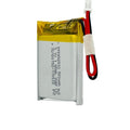 Eco-friendly DTP652533 3.7V 500mAh Rechargeable Lithium Polymer Battery