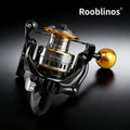 [Germany Stock] ROOBLINOS HEG Spinning Reel 5.2:1 Left Hand Plastic Body 230g Corrosion-Resistant & Anti-Reverse Fishing Reel