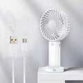 Portable Usb Handheld Fan Lash Table Fan Electric Rechargeable Mini Fan