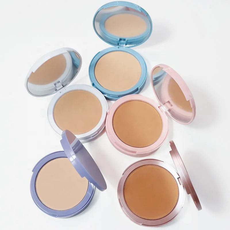 Wholesale Low Moq High Quality Waterproof Oil Control Matte Pressed Powder