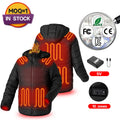 Wholesale Custom Battery Heated Jacket Puffer in Stock Down Coat Women's Rechargeable Electric Heated Jacket Men