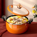 7L Big Capacity Micro Pressure Cooker Soup Pot Stew Pot Multifunctional Non-stick Pot