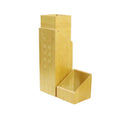 Natural  Bamboo Wooden Oliver Oil Box With Left up  Cover Tupe  Shape Wooden Gift  Box