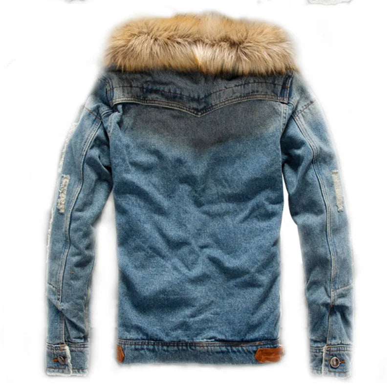 Wholesale Price Couple Models Jean Jacket Coat Korean Design Good Quality Men Jean Jacket