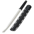 Stainless Steel DIY Tactical Knife Rubber Handle for Outdoor Knives Industrial Hunting Use Featuring Plastic Blade Horn Grip