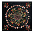 Newly Released Geometric Witch Altar Table Cloth 60*60cm Silk Flannelette Nonwoven Psychic Divination Game Home Dining Party