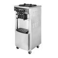 Vertical/Desktop 3 Flavors Soft Ice Cream Machine Self Cleaning Ice Creme Machine Commercial Soft Serve Italian Ice Cream Maker