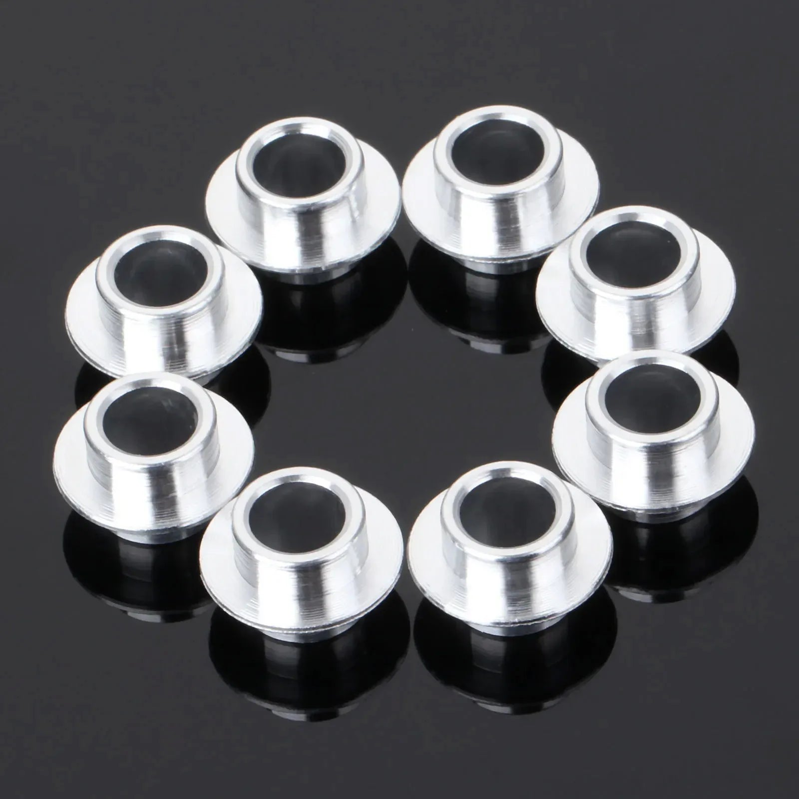 Replacement Roller Skate Wheel Bearing Bushings Aluminum Skateboard Bearings Spacer Sleeve for Scooters Skateboard Wheels Parts