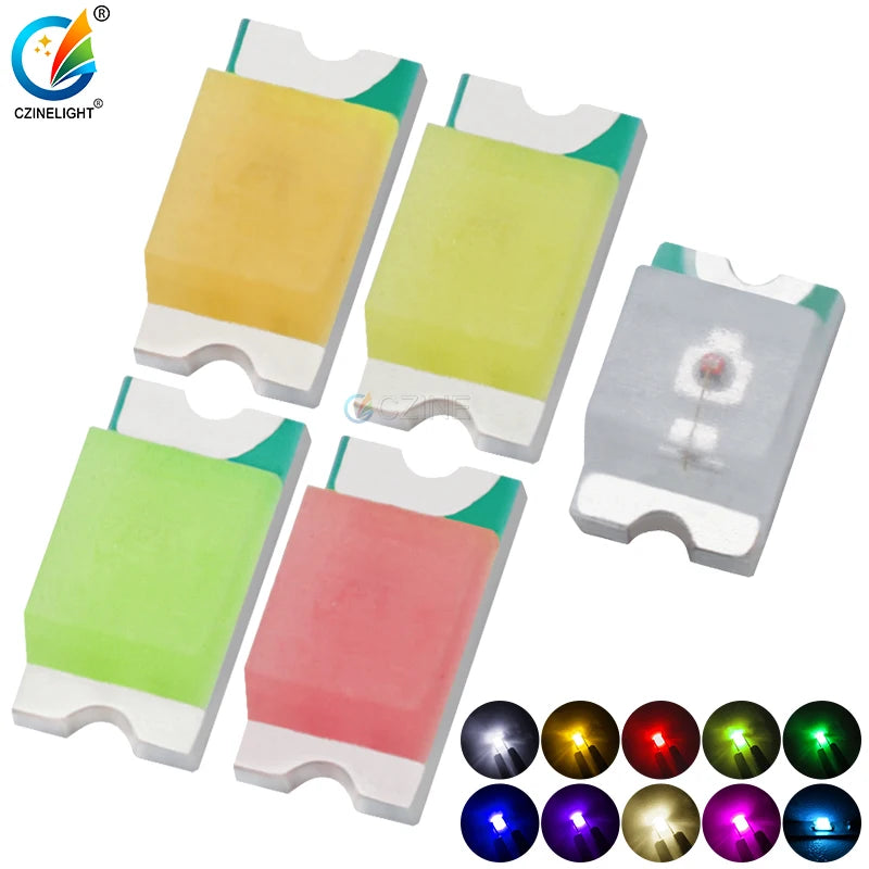 Czinelight High Quality 0603 SMD Emitting Led Red Blue Pink White SMD Led Diodes Multicolore
