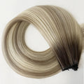 Thin Invisible Hair Extensions Genius Weft Double Drawn Hair Extensions Fuller Ends Human Hair Weft
