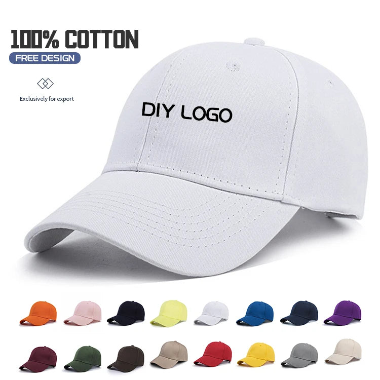 Oem Hot Sale Breathable Outdoor Hats for Summer Hat Letter Custom Logo Embroidered Classic Fighting Sports Hat Cap Baseball Cap