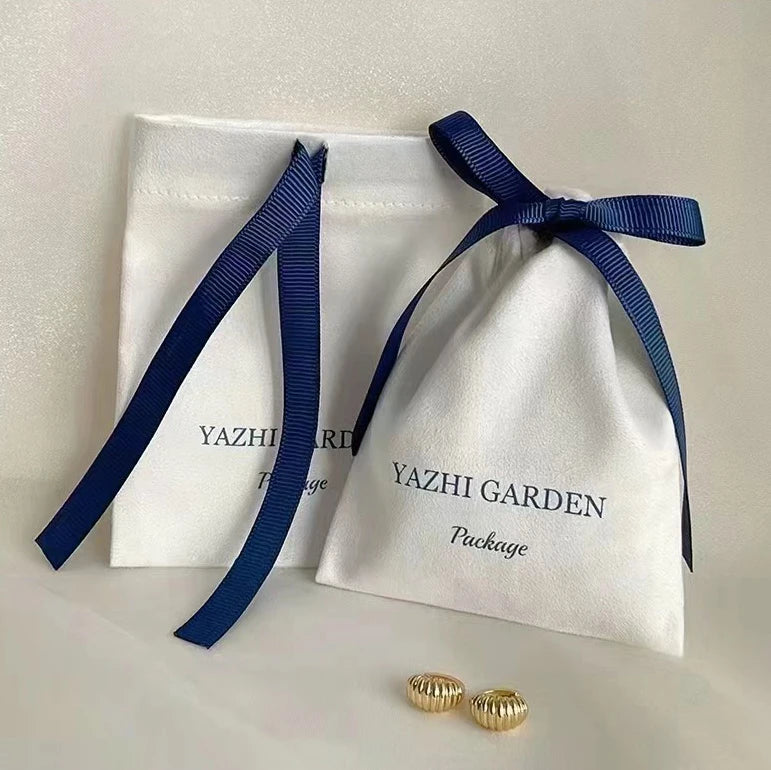 Customized Canvas Drawstring Pouch Bag White Cotton Drawstring Dust Bag Wholesale Price Canvas Logo Printed Shopping Bags