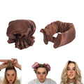 Factory Wholesale Cheap Lazy Satin Cap Portable Hair BUN BONS Set Heatless Hair Curler