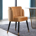 Nordic Modern Simple Velvet Shell Armchair Minimalist Design for Home Dressing/Dining/Manicure for Hotel Kitchen Living Room Use