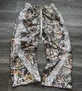 Customized Logo Printed Outdoor Jogging Wide Leg Pants Mens Oversized Loose Printed Streetwear Armed Camouflage Men's Pants