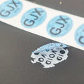 Customized Sticker Warranty Void CMYK Color Transfer Security Barcode Label 3D Anti-counterfeit Sticker Label