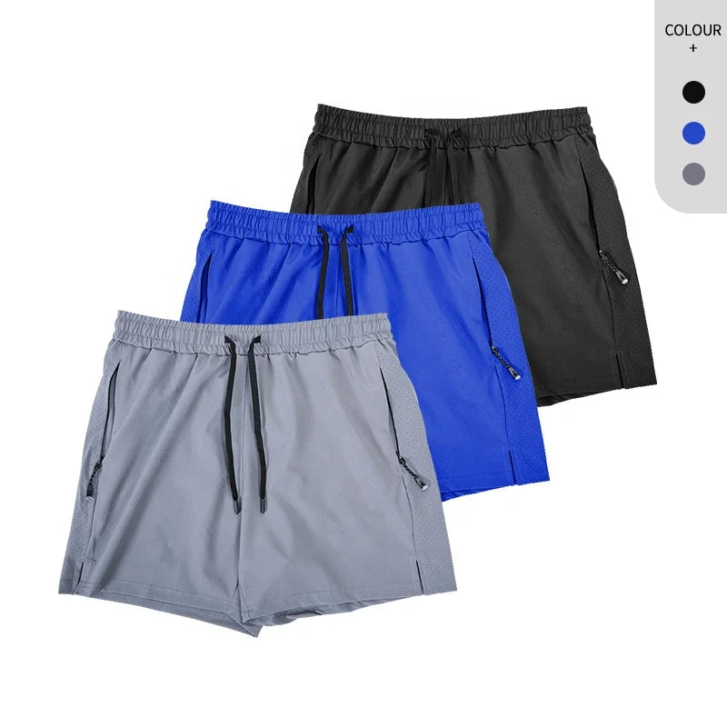 Men Run Shorts Training Shorts Gym Sports Quick Dry Short Casual New Summer Fitness Shorts