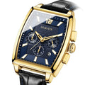 New Fashion OCHSTIN Square Watch Men Business Waterproof Quartz Leather Wristwatch Men Clock Male Relogio Masculino