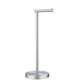 Modern Stainless Steel Bathroom Tissue Roll Holder Rustproof Free Standing Toilet Paper Stand