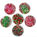 Mix Christmas Colorful Pearls Slices Polymer Clay Sprinkles for Crafts Slime Filler DIY Tiny Cute Klei Particles Accessories