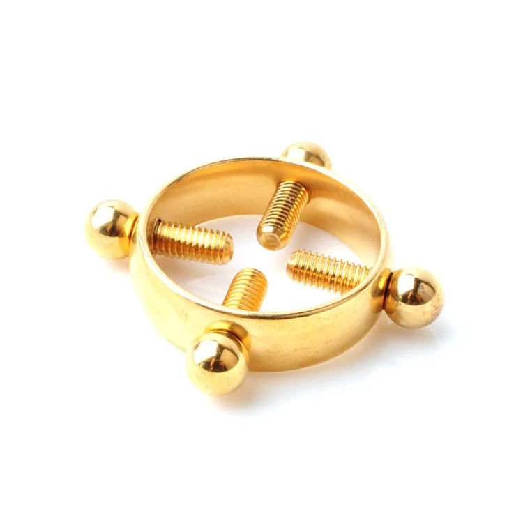 Wholesale Stainless Steel Non Piercing Adjustable Nipple Clip Screw Clip Nipple Piercing Jewelry